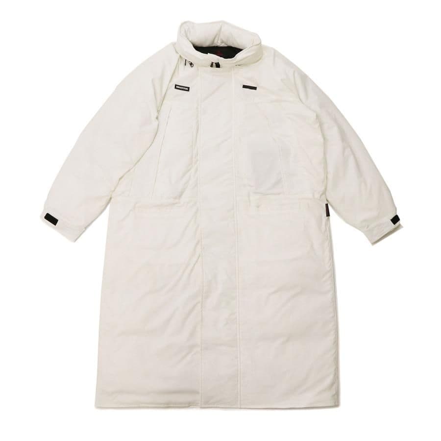 BRIEFING ブリーフィング ダウンベンチコート ヒート温度調節 ホワイト