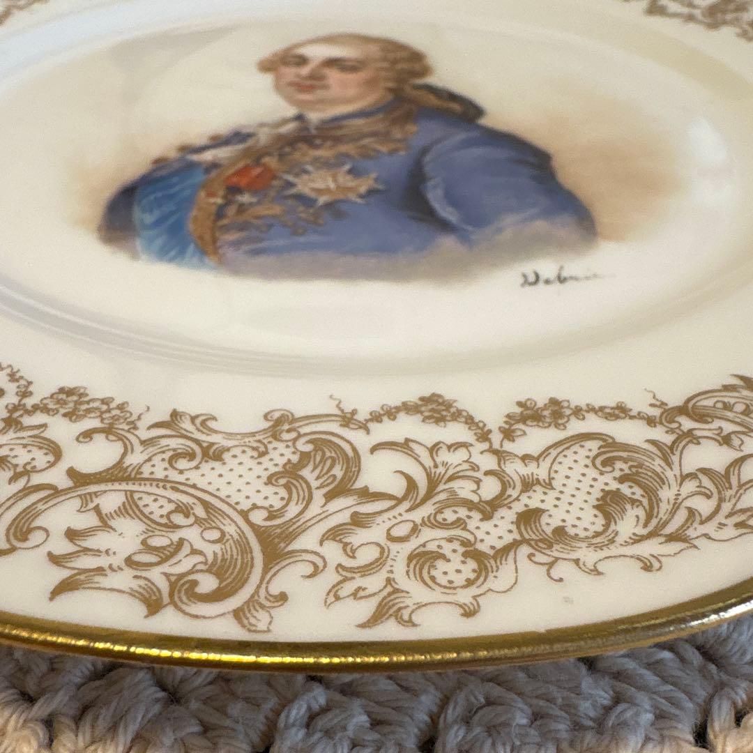 ルイ16世　1846製　セーブル　アンティーク　飾り皿　SEVRES
