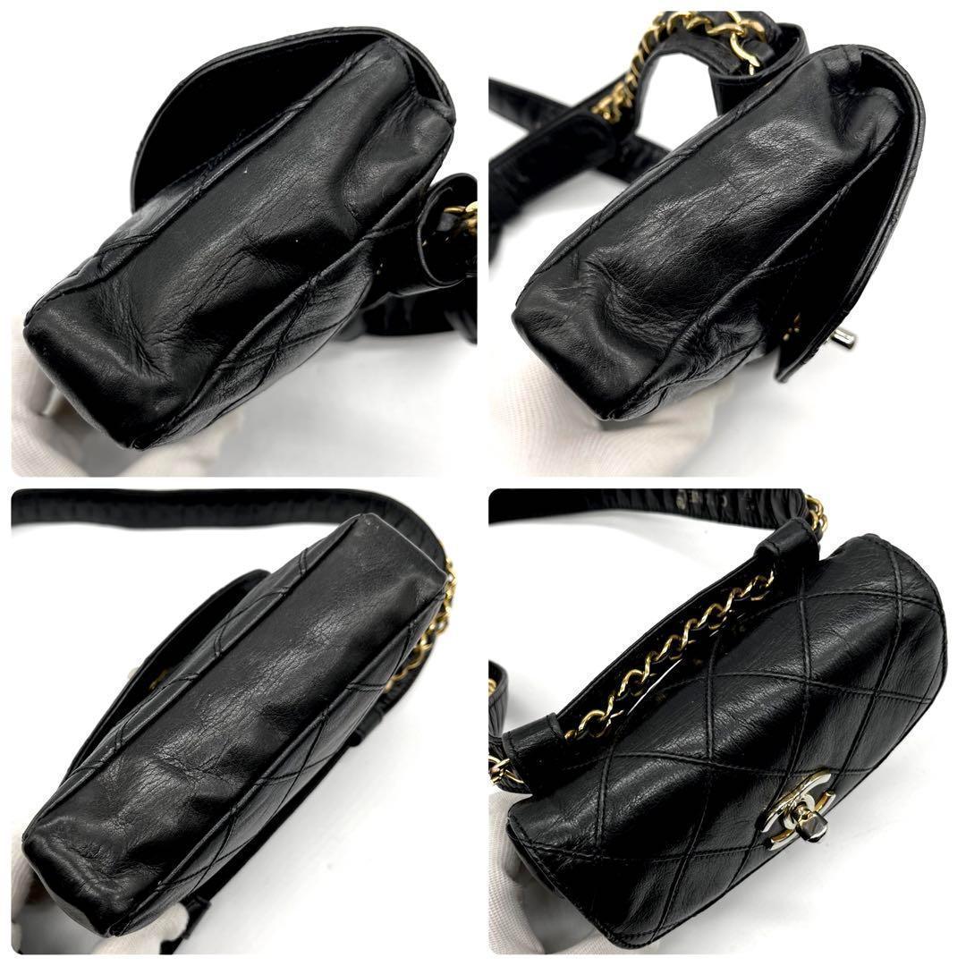 ✨美品✨　シャネル　ウエストポーチ ボディバッグ　マトラッセ　ビコローレ