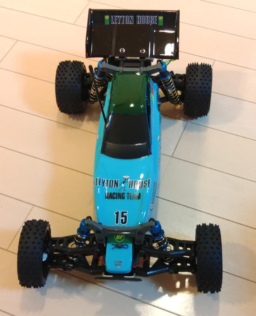 美品・走行2回】タミヤ DT-03 OPパーツ付き LEYTON HOUSE - メルカリ