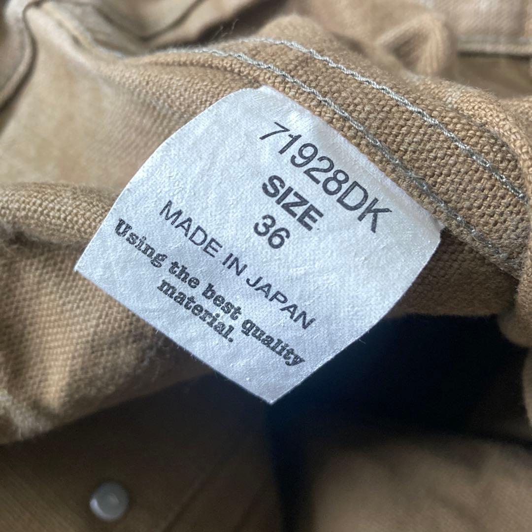 ジャケット・アウター BURGUS PLUS Heavy Duck 1st Type Jacket