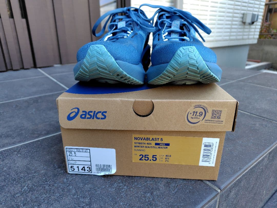 ASICS NOVABLAST 5 アシックス ノヴァブラスト5　25.5cm