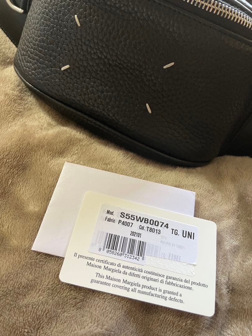 Maison Margiela ボディバッグ　ギャランティーカード