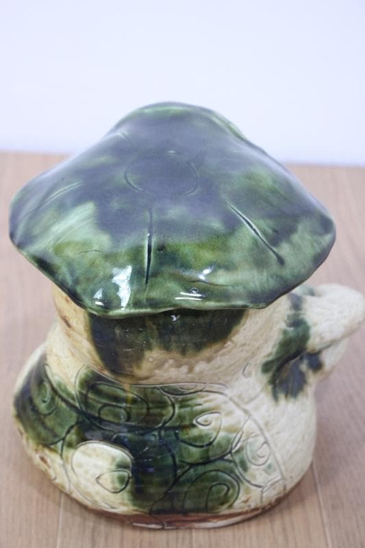 ◇瀬戸 織部焼 かっぱ 河童の置物 - メルカリ