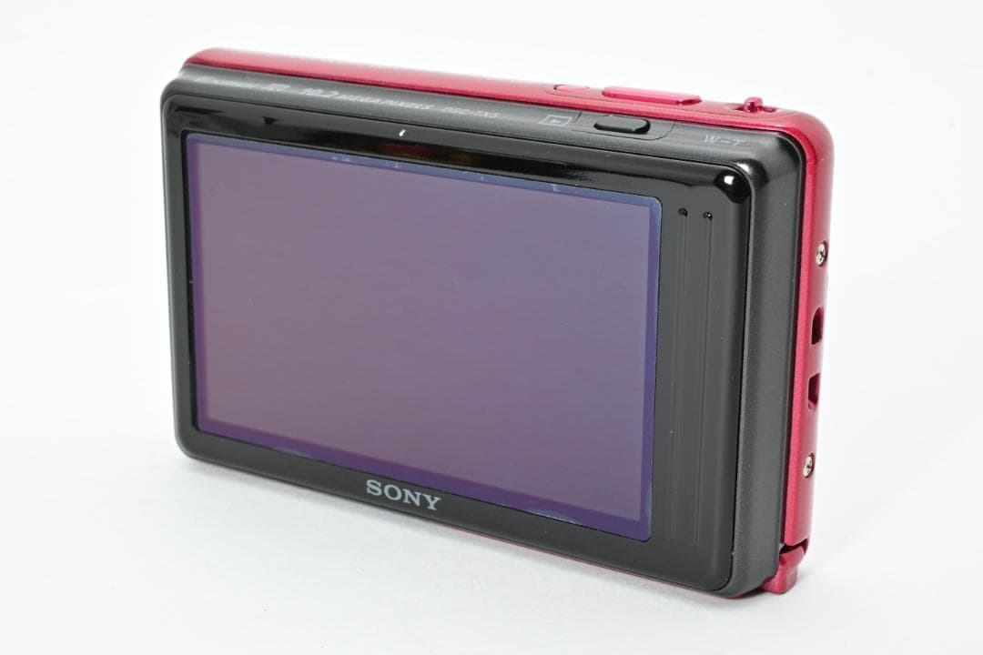 【美品】SONY Cyber-shot DSC-TX5 レッド　動作確認済