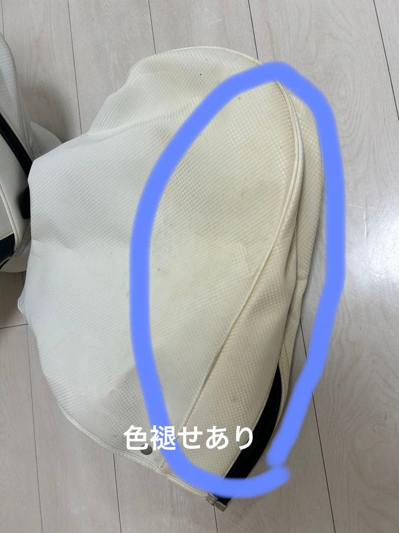 （良い取引）XXIO 9.5型C-X060 キャディバッグ(白/黒)