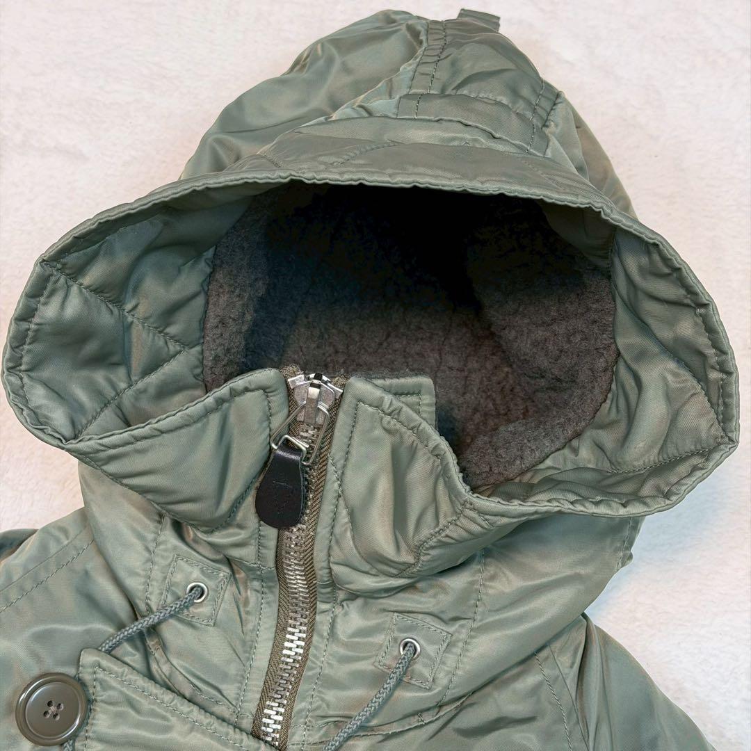 BEAMS+ N-3B フライトジャケット ダウンジャケット カーキ ミリタリー