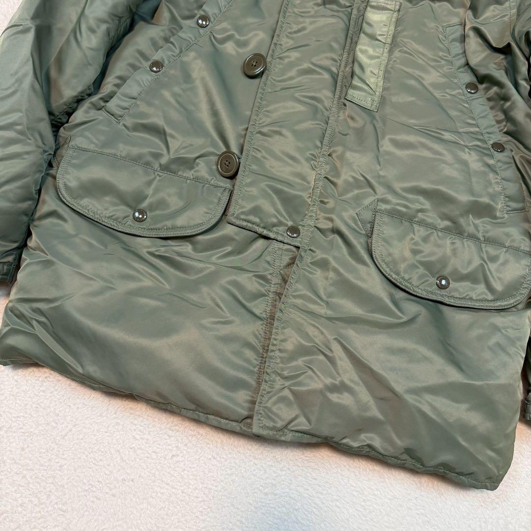 BEAMS+ N-3B フライトジャケット ダウンジャケット カーキ ミリタリー