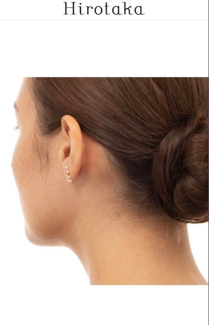 Hirotaka BELUGA アコヤパール ピアス（片耳）
