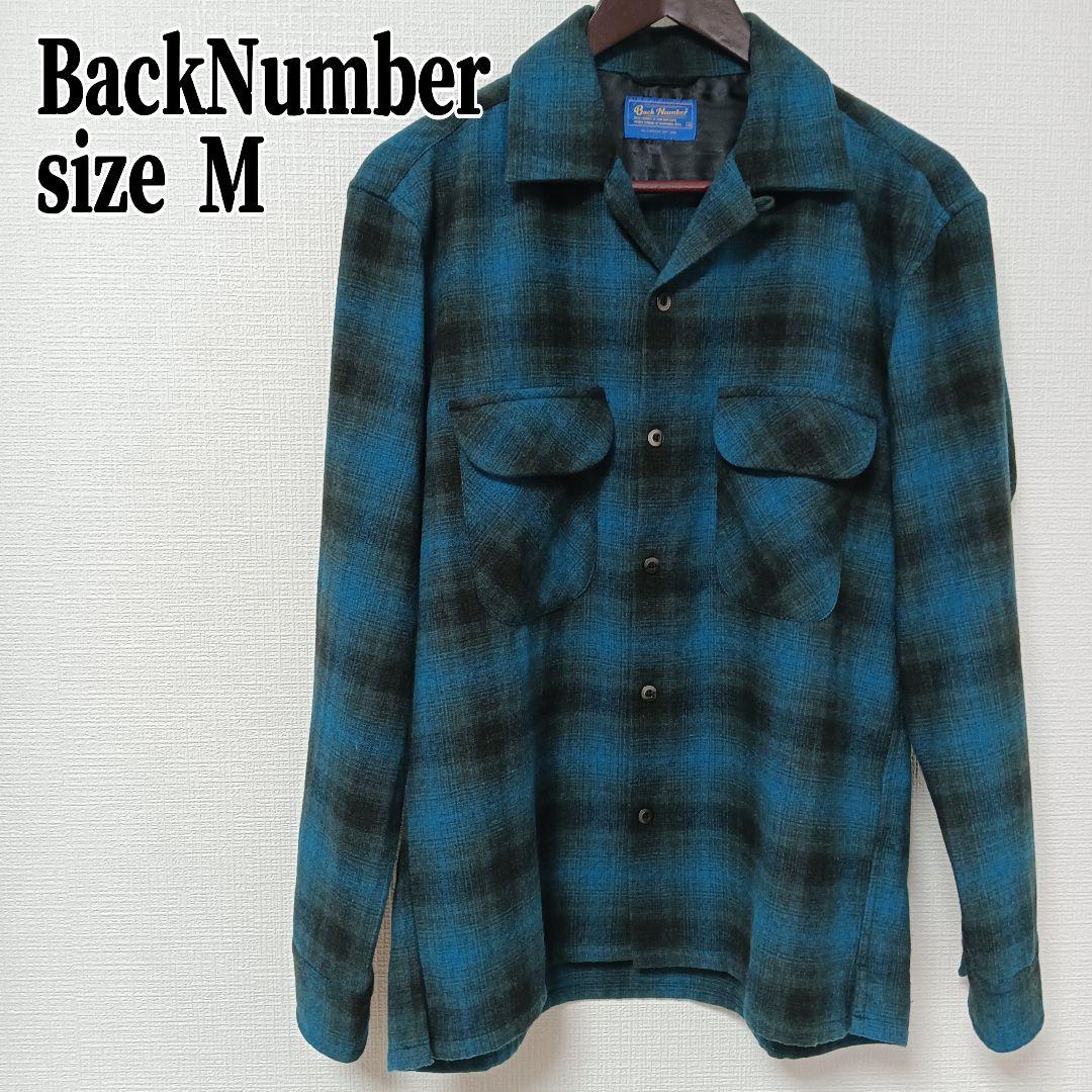 BackNumber バックナンバー オンブレ ボードシャツ ペンドルトン