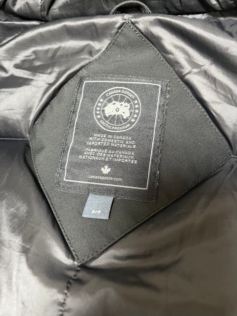 美品 カナダグース シャトーパーカ ブラックレーベル 国内正規品 3426mb