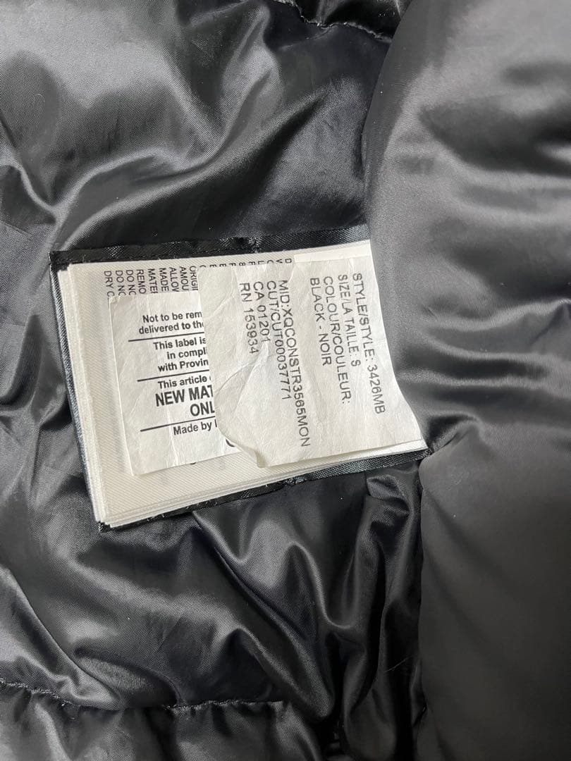 美品 カナダグース シャトーパーカ ブラックレーベル 国内正規品 3426mb