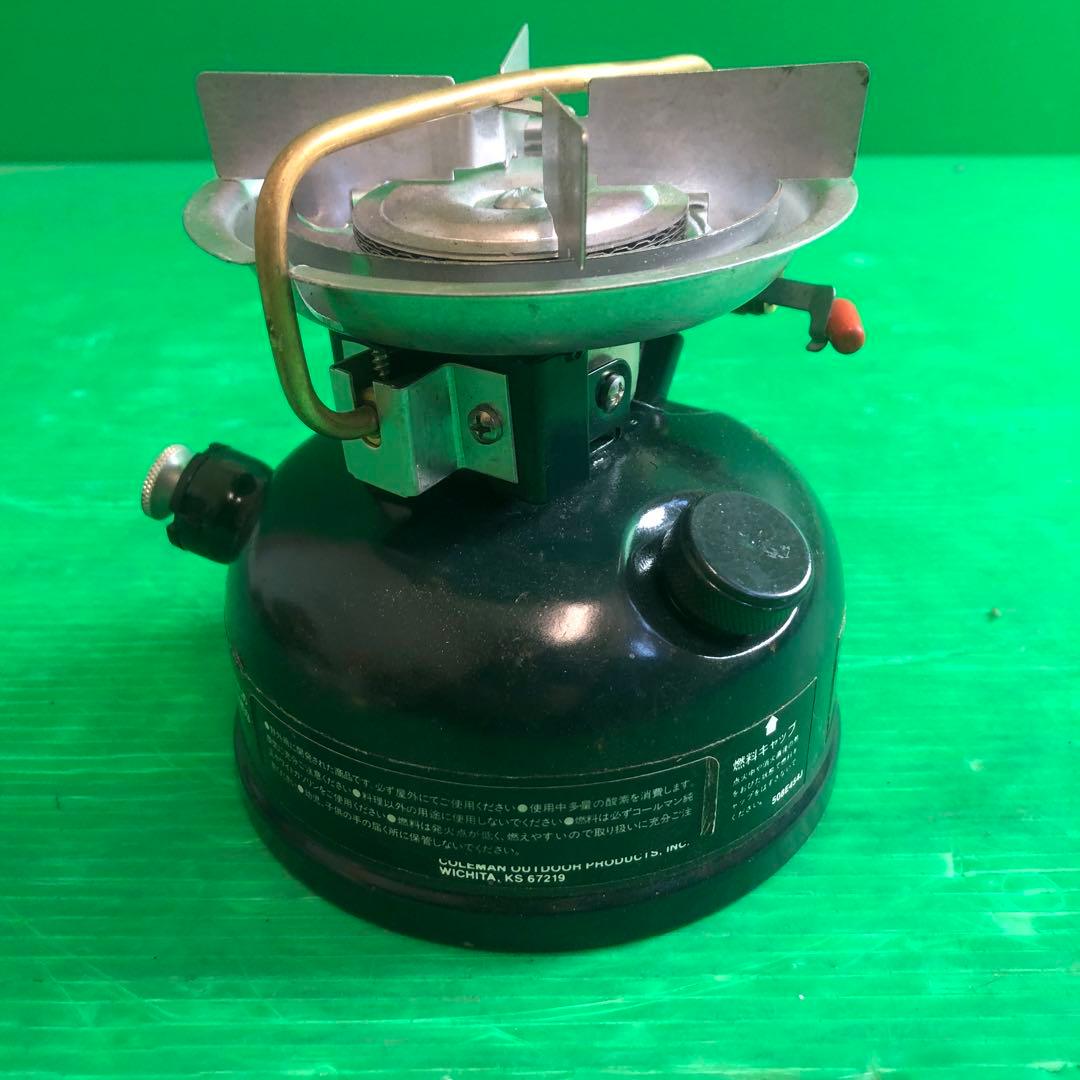 COLEMAN シングルバーナーコンロ 508A 動作未確認 現状渡し - メルカリ