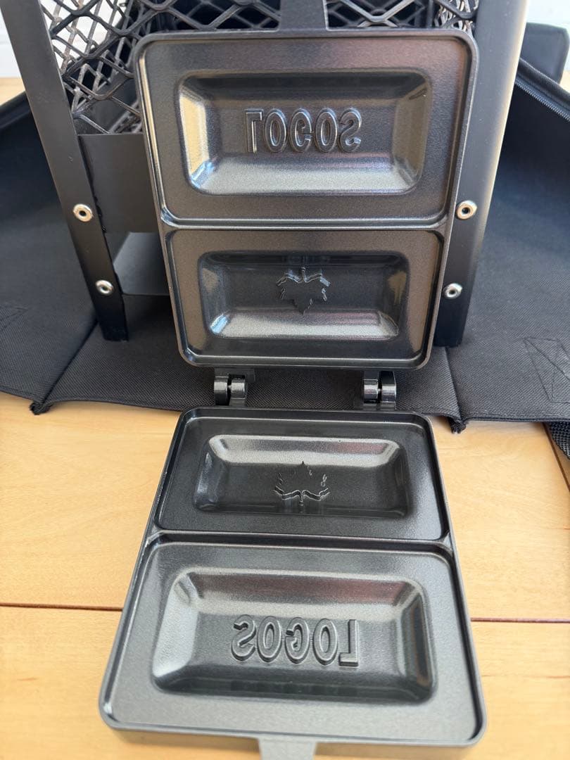 マルデカサターテ(DOD)＋ホットサンドパン(ロゴス)