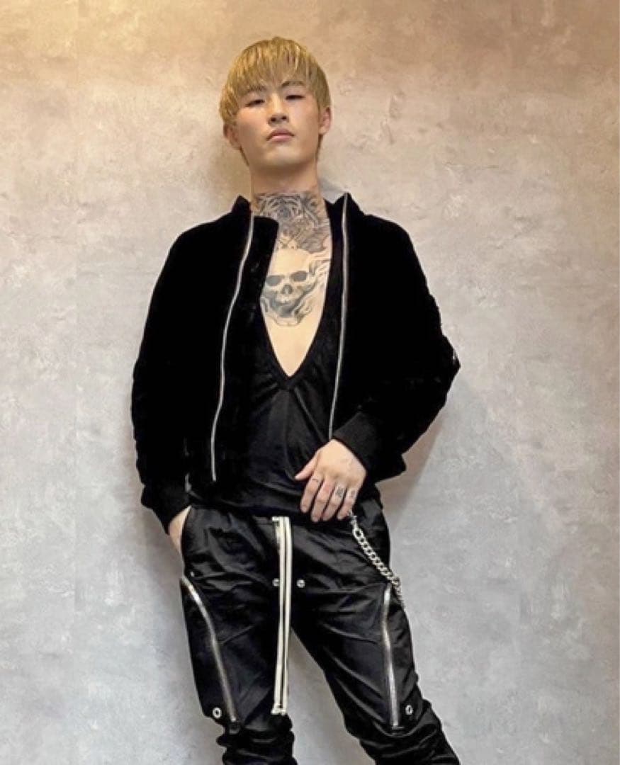 amnjx SUEDE LEATHER MA-1 レザージャケット 平本蓮 - メルカリ