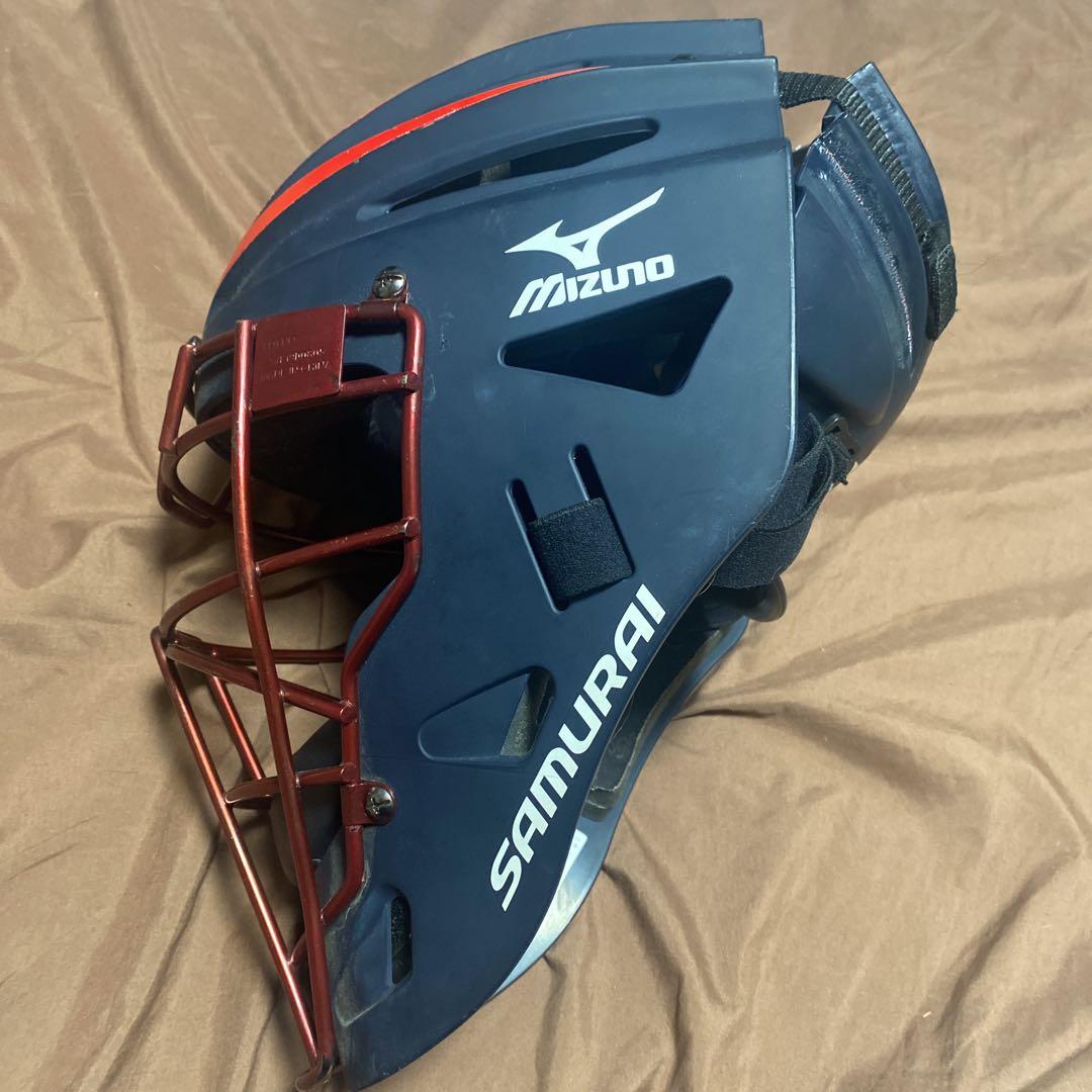 ホッケー型 キャッチャー マスク ヘルメット 阿部慎之助 侍ジャパン