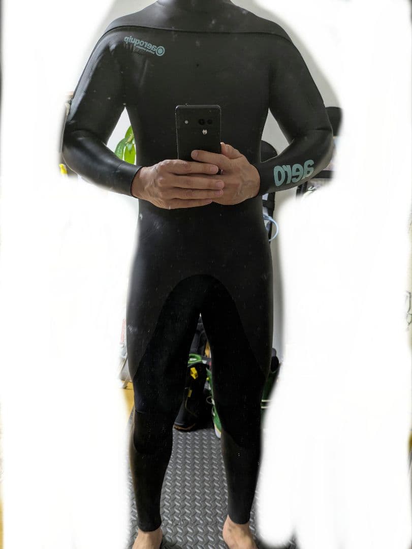 木こり　aeroquipロングチェストジップ　フルスーツ5×3ミリ