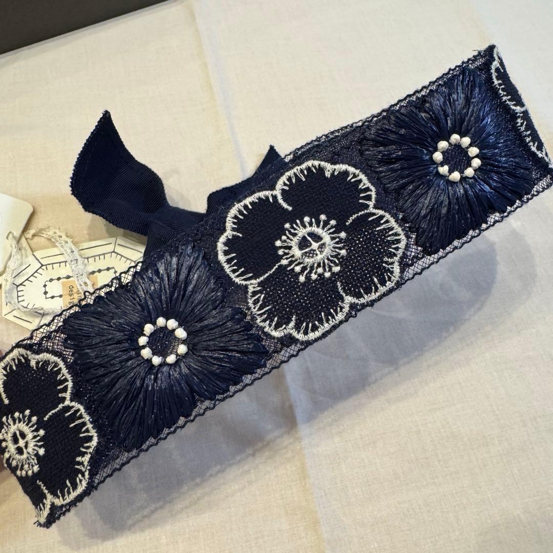 ミナペルホネン×hitomi shinoyama anemone ヘッドドレス