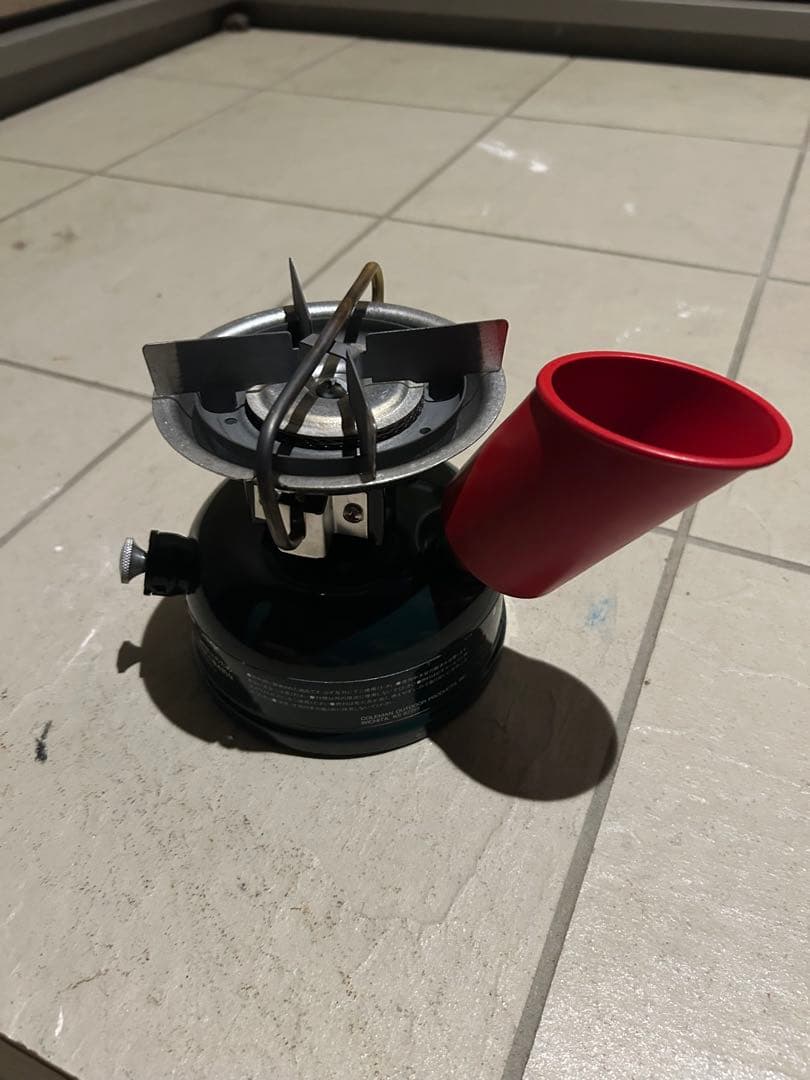 希少品・動作確認済】コールマン508 バーナー 2レバー式 カバー、付属