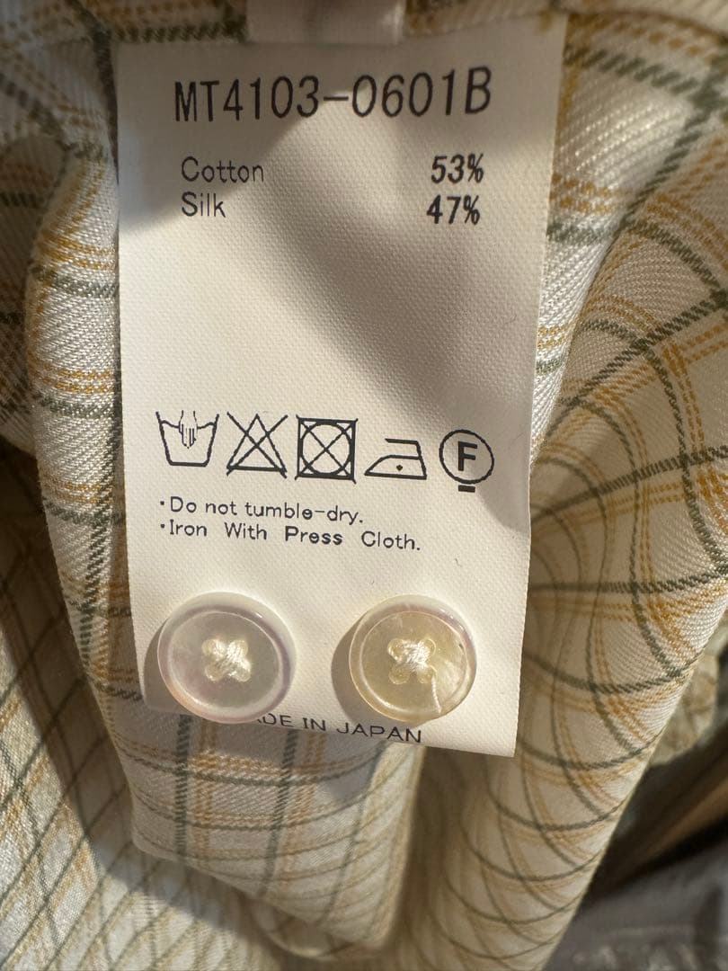 トップス MAATEE&SONS \"LIAN\" C/Si CHECK