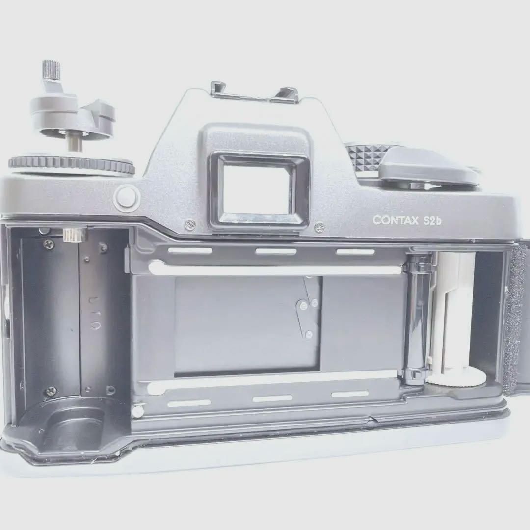 【ほぼ新品 外箱 未使用付属品あり】 コンタックス CONTAX S2b チタン