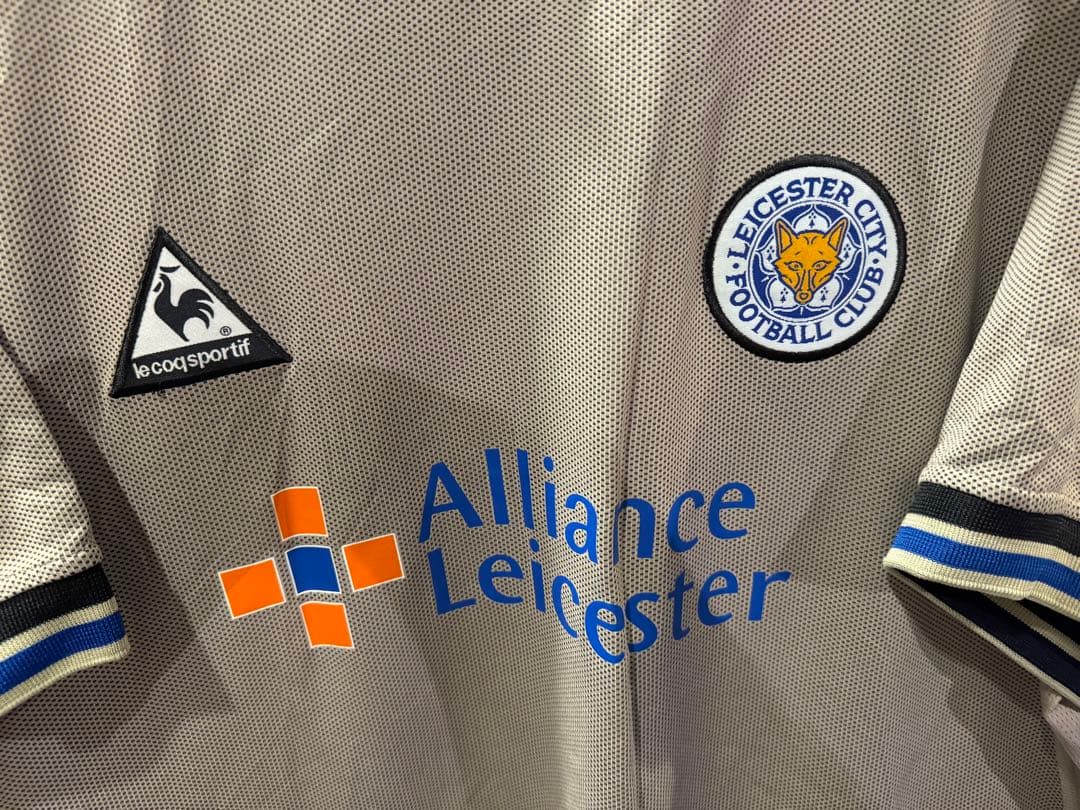 ビンテージ イングランド プレミアリーグ レスター 100周年 ユニフォーム