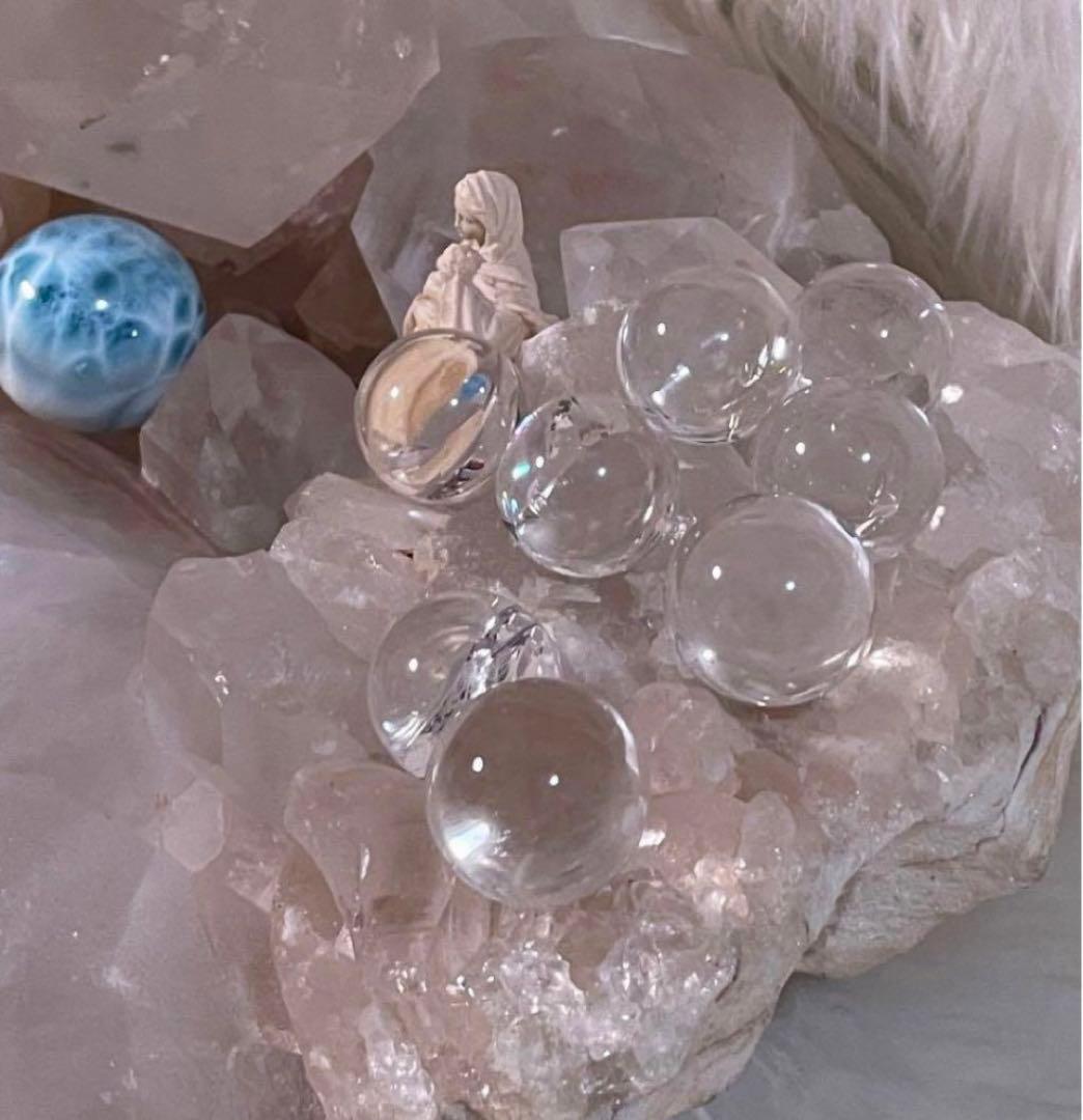 ピンクマニカラン水晶クラスター 14kg超 レムリアンシード 虹etc