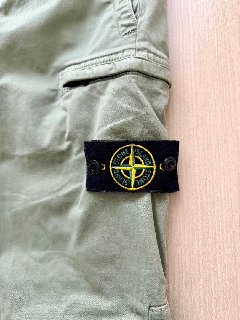 ストーンアイランド　701532104 カーキ　カーゴパンツ　30サイズ