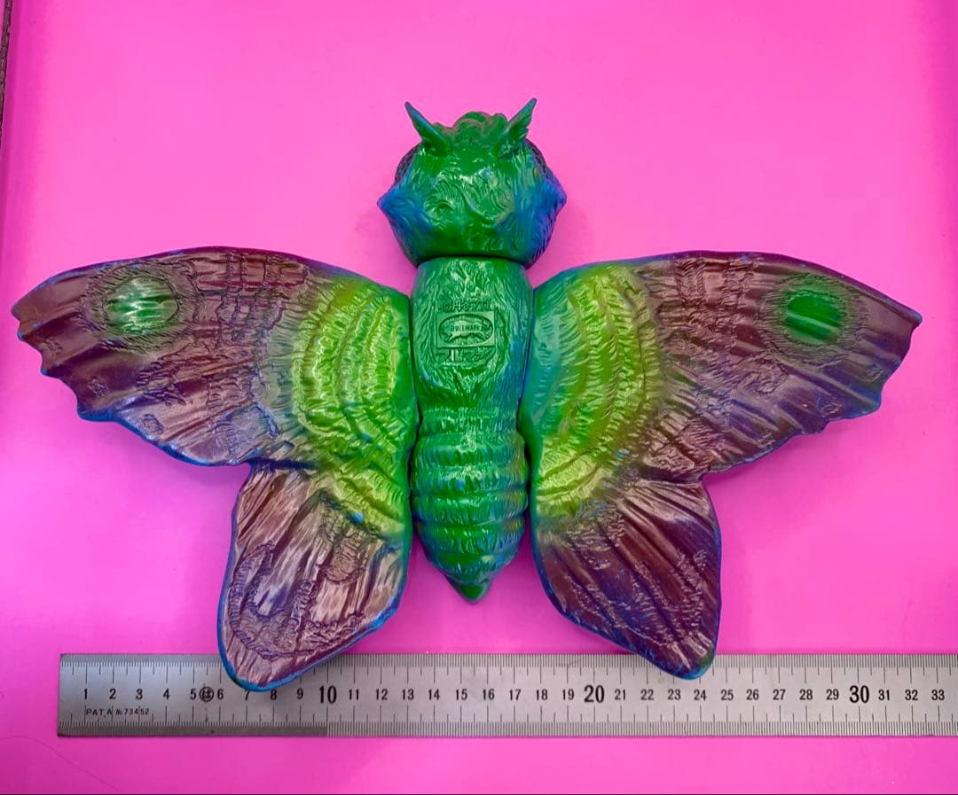 モスラ ブルマァク ソフビ人形 極美品 マルサンM1号昭和レトロ当時物オリジナル