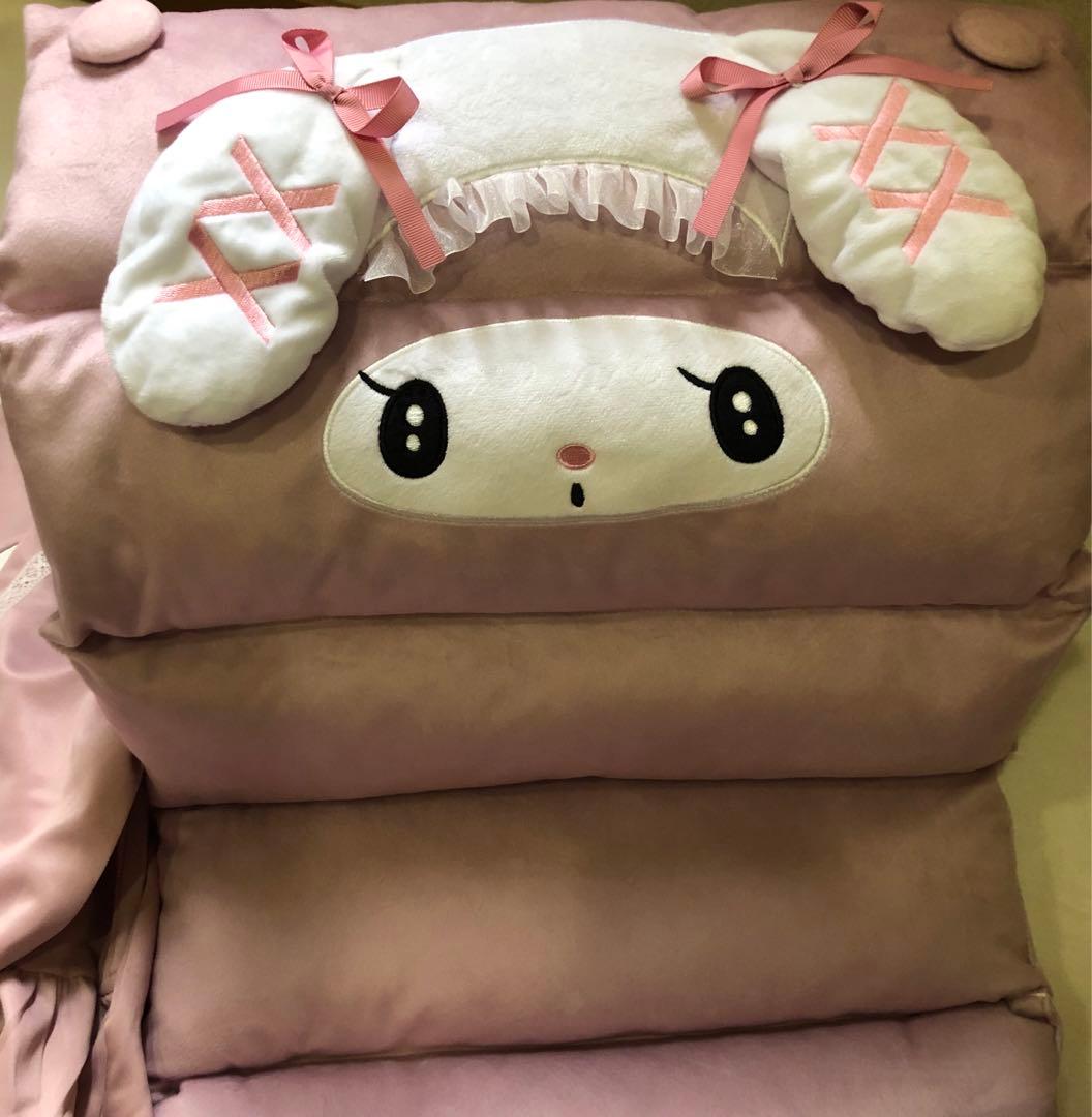 新品タグ付マイメロディ マルチフロアクッション長座布団 ゴロ寝枕