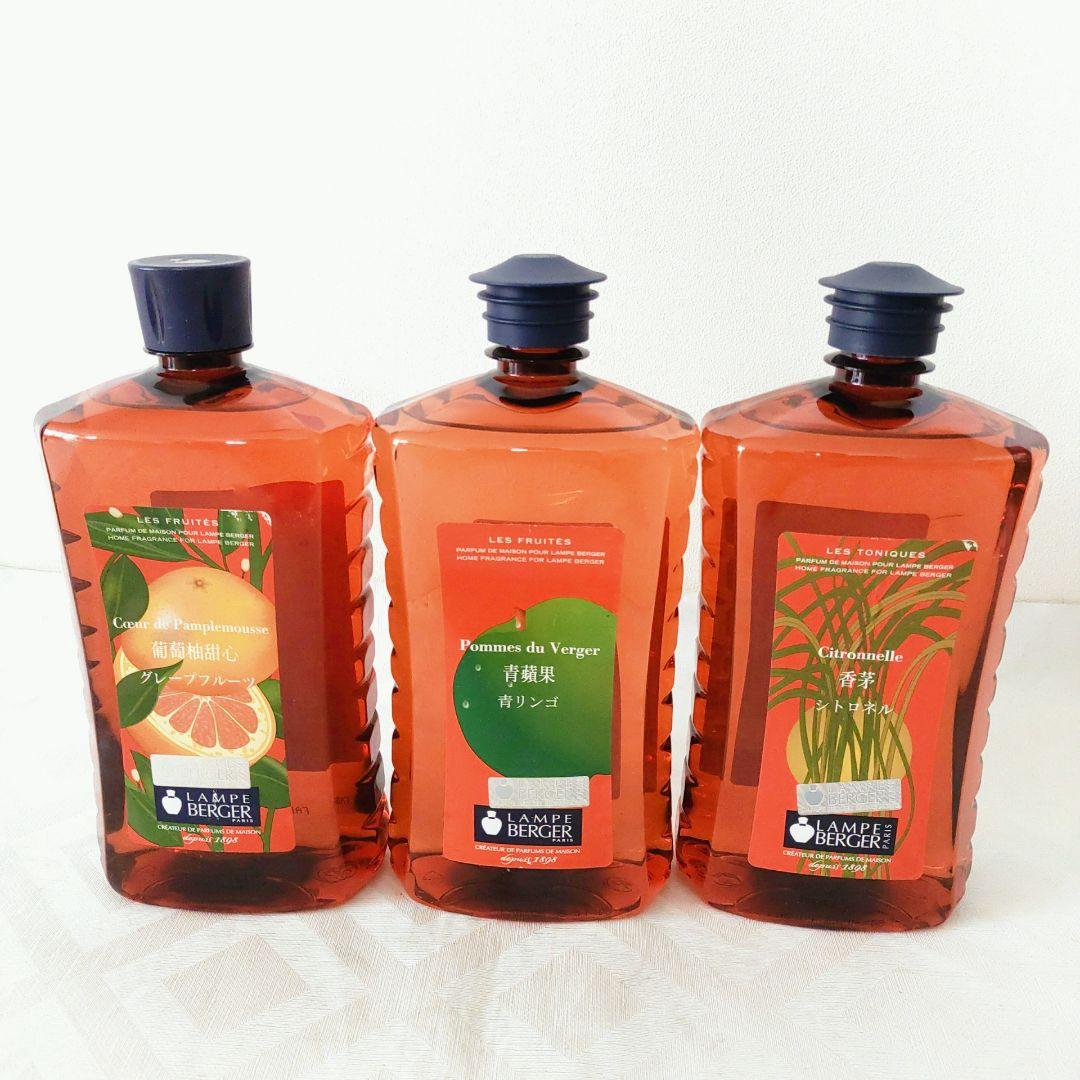 【未使用】ランプベルジェ　1ℓ×3本