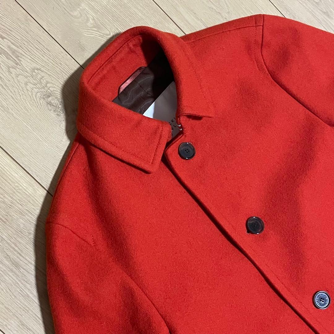 マッキントッシュフィロソフィー メルトンウールコート シングル　M