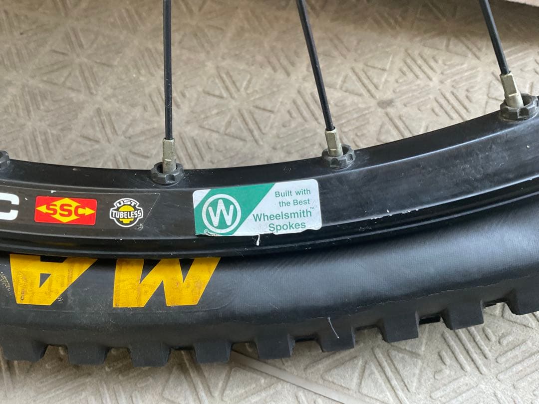 MAVIC EX823DISC Ringleハブ 26インチフロント QR用 - メルカリ