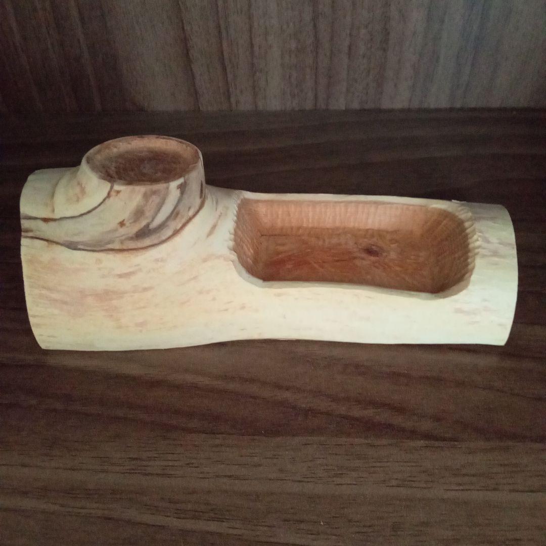 木彫　トレイ　トレー