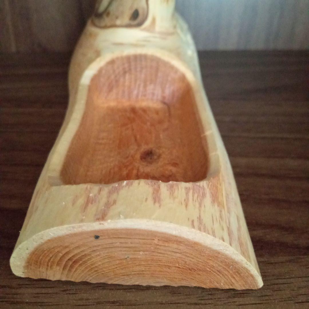 木彫　トレイ　トレー