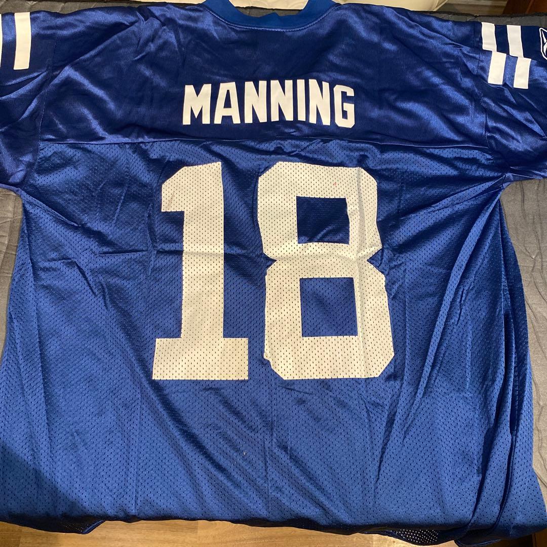 インディアナポリス・コルツ 18番ジャージ XL Reebok - メルカリ