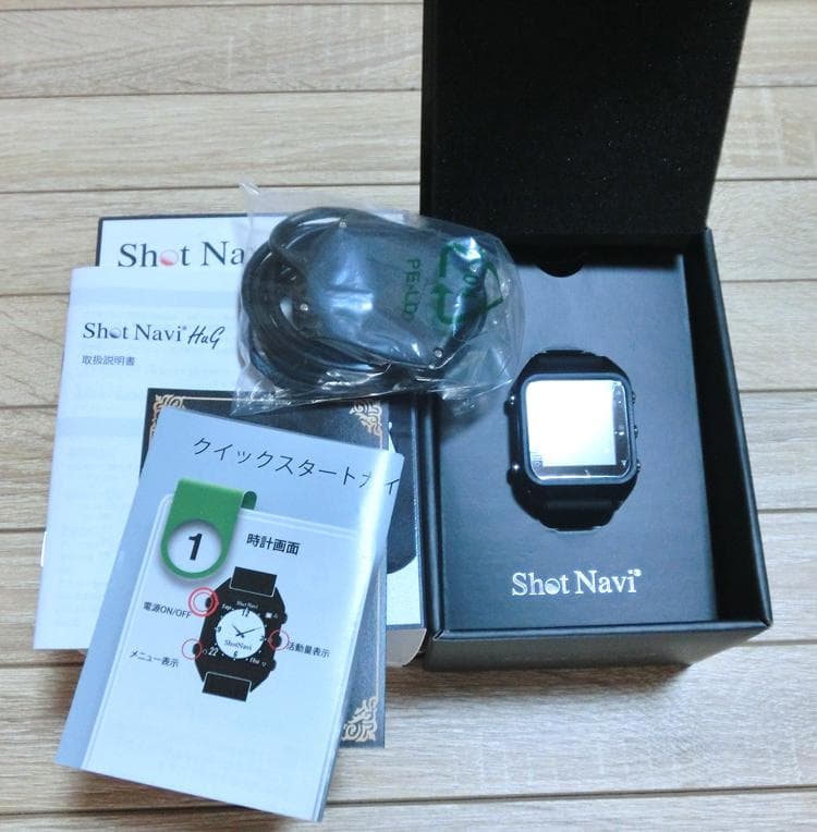 Shot Navi HuG ゴルフGPSウォッチ