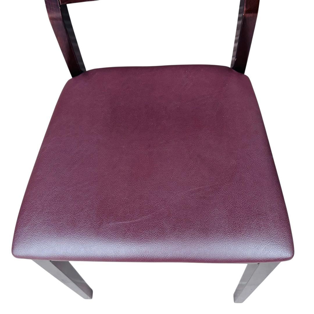 CRES ダイニングチェア　2脚セット　レザー