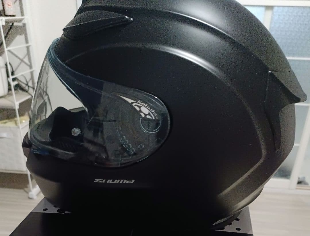 【使用回数少】OGK KABUTO SHUMA フラットブラック Mサイズ