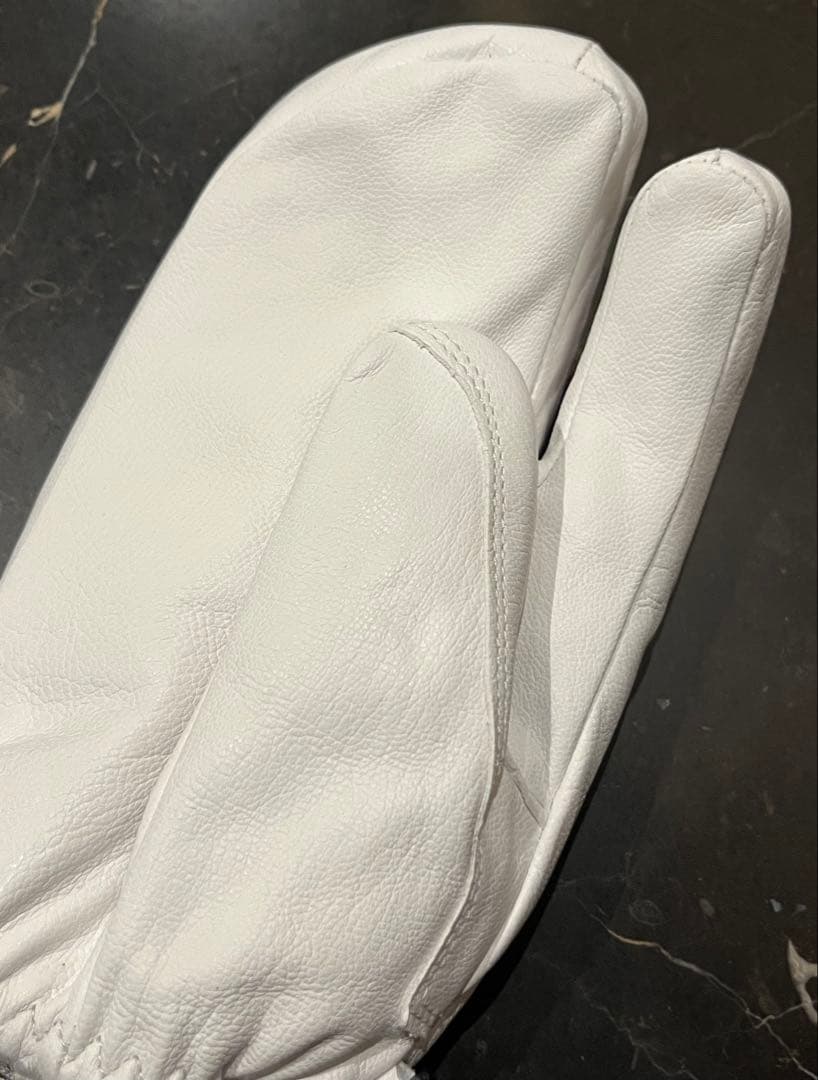 【未使用】HESTRA ヘストラ Topo 3-Finger ホワイト サイズ6