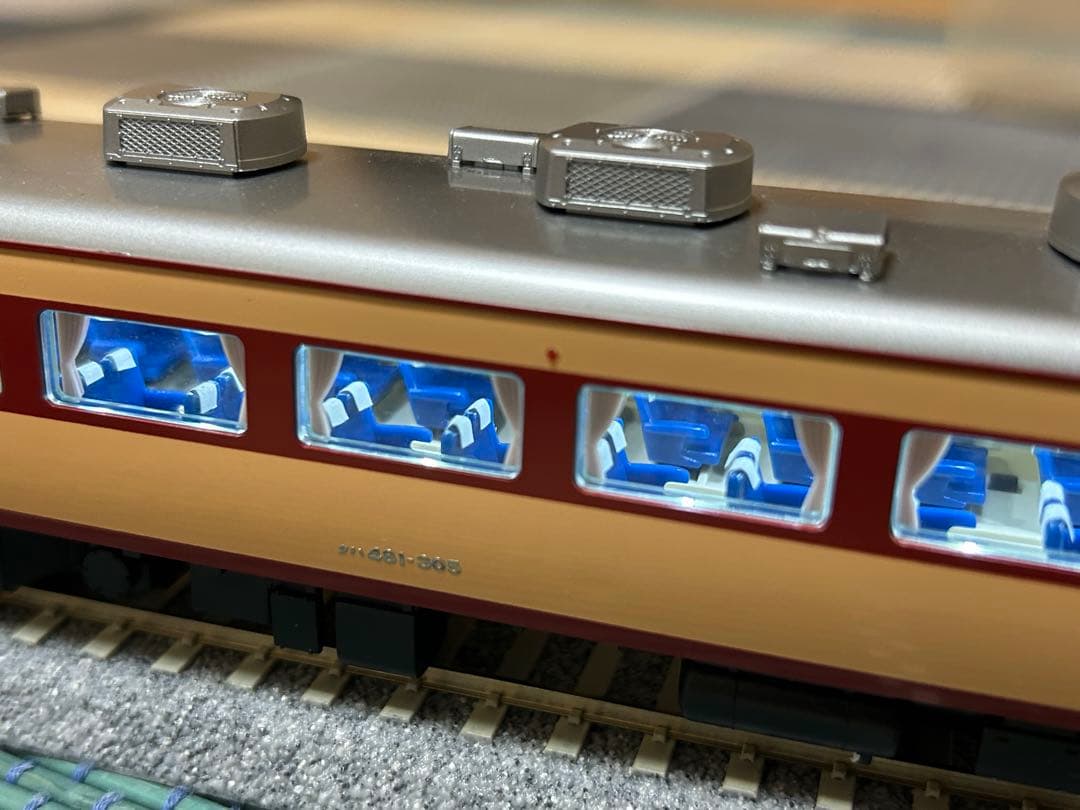 麦太郎 TOMIX HO-094/097 485系特急電車　基本➕増結