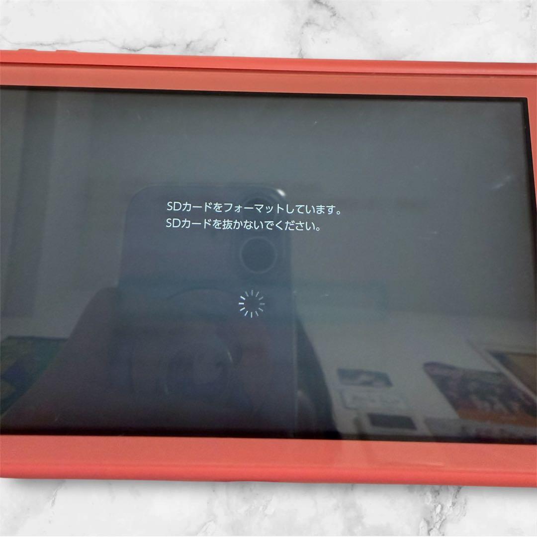 Nintendo Switch Lite 本体 充電器・SDカード付き