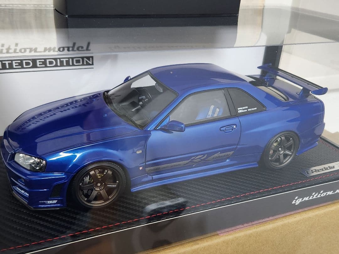 イグニッションモデル1/18TRUST.Greddy34RXエンジン付属 - メルカリ