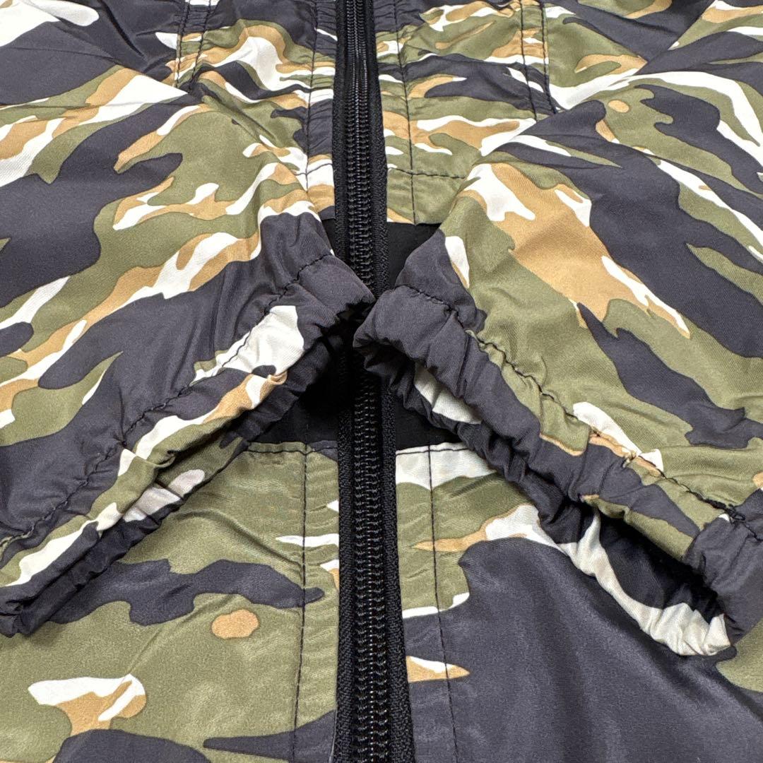 美品】BREEZE 迷彩柄 カモフラ フード付きジャケット パーカー 100