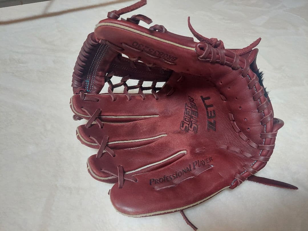 ZETT ー 軟式グローブ左利き用 型式ZETT-BRGB35230