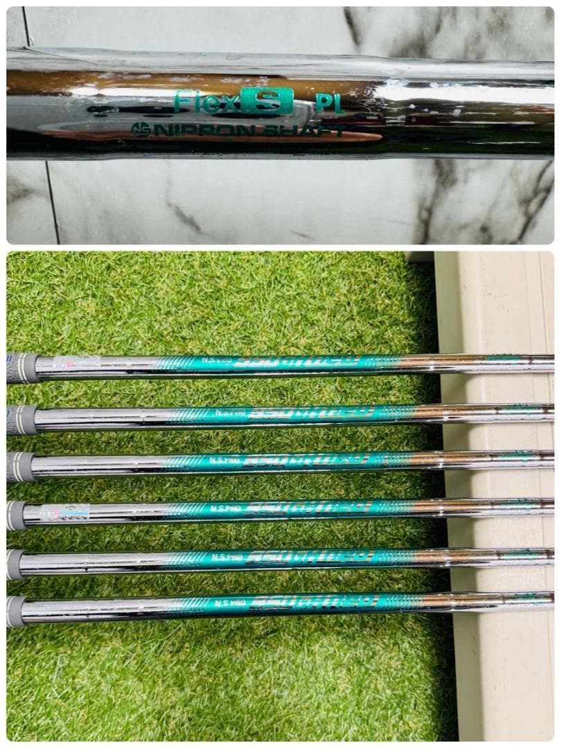 【良品】キャロウェイ パラダイム Aiスモーク メンズアイアンセット 6本 S