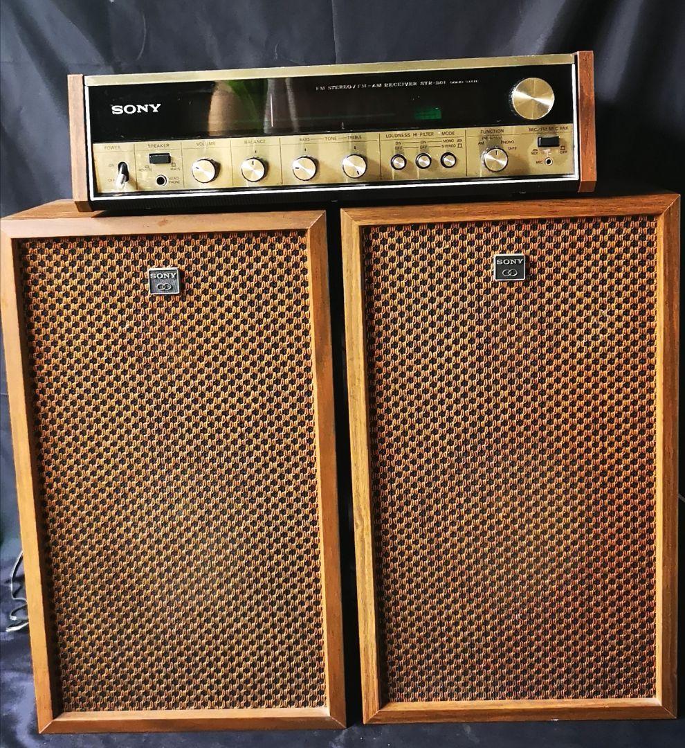 ラジオ・コンポ SONY STR-201 FM /AM STEREO RECEIVER