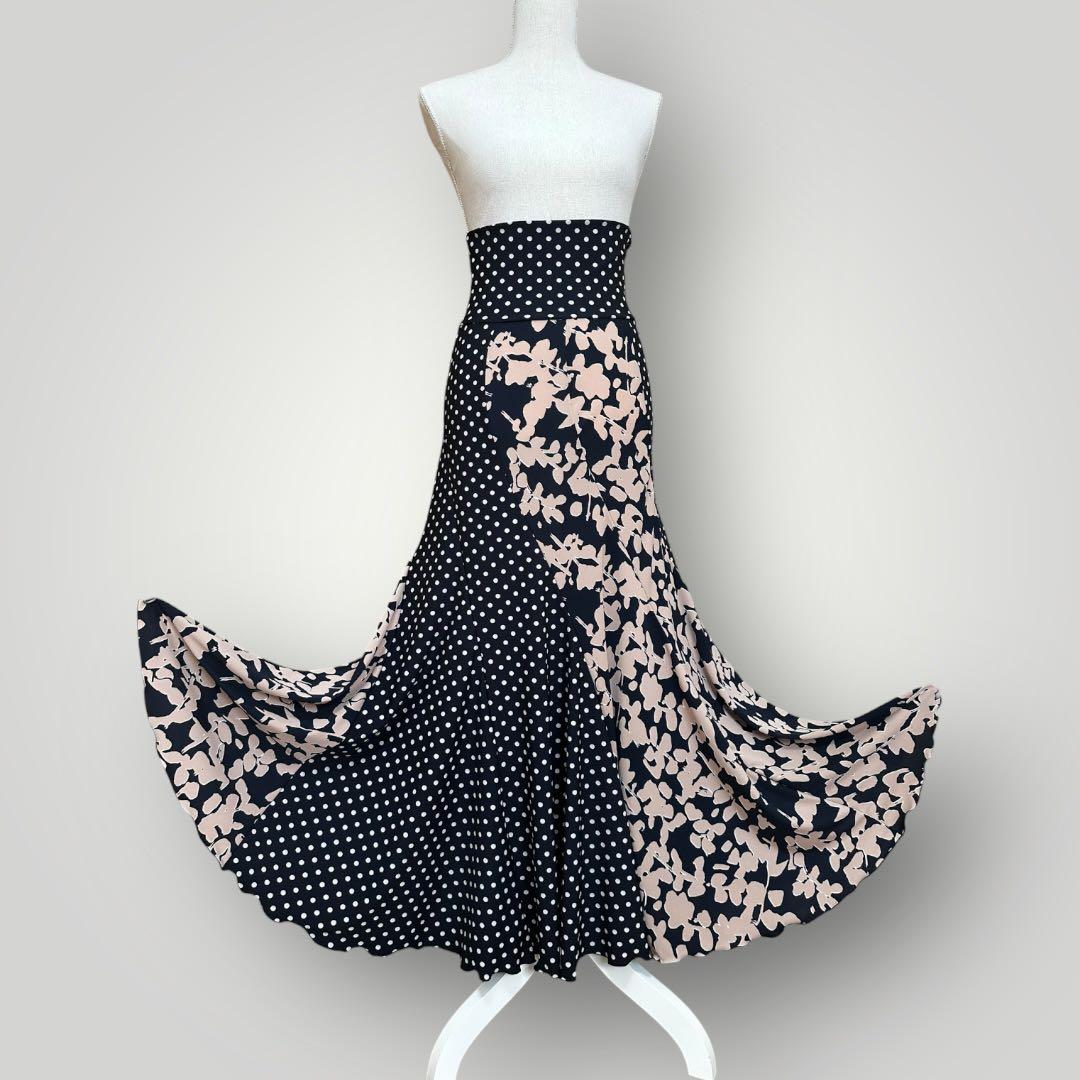 フラメンコファルダ エスカルゴタイプ ネイビー系デザイン - メルカリ