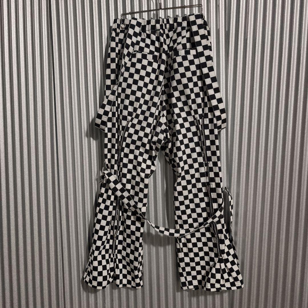 キャンディストリッパー 秋元梢コラボ ボンテージパンツ チェッカー