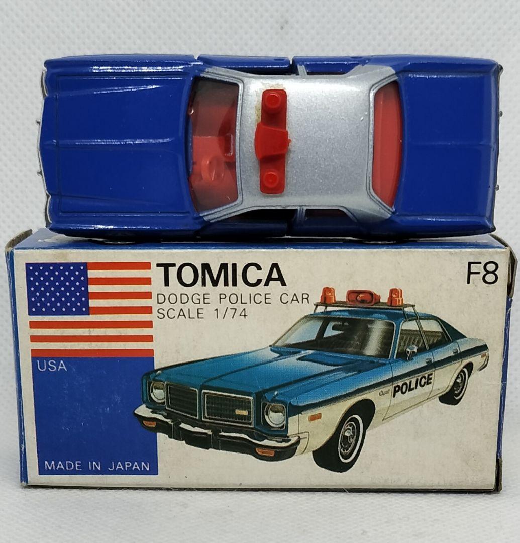 《青箱トミカF8-1-8》ダッジコロネットカスタム【アメリカンポリスカーフェアC